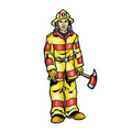 Fireman Temporary Tattoo